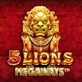 5 Lions Megaways slot icon by Pragmatic Play, available at Lucky Block Casino