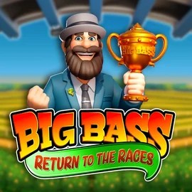 Big Bass Return to the Races online game logo by Pragmatic Play on luckysblock.nl
