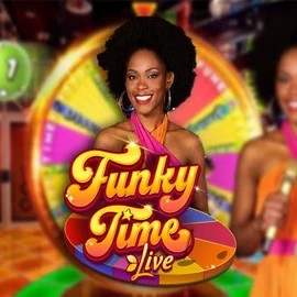 Funky Time slot visual from Evolution available on luckysblock.nl