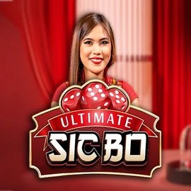 Ultimate Sic Bo online game logo by Ezugi on luckysblock.nl