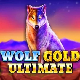 Wolf Gold Ultimate slot logo by Pragmatic Play at Lucky Block Casino